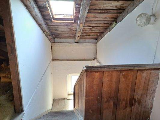Treppe zum Dachboden