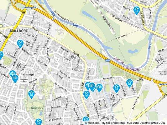 Geolyzer Kartenausschnitt