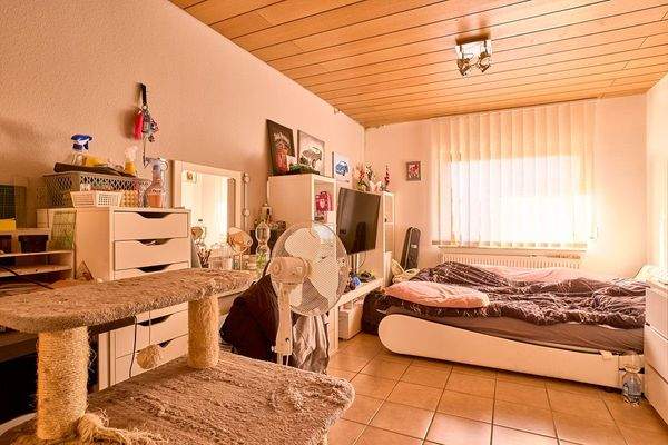 Blick in das Kinderzimmer im Obergeschoss