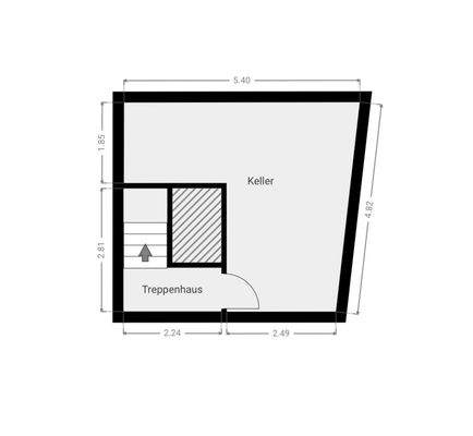 Grundriss Keller