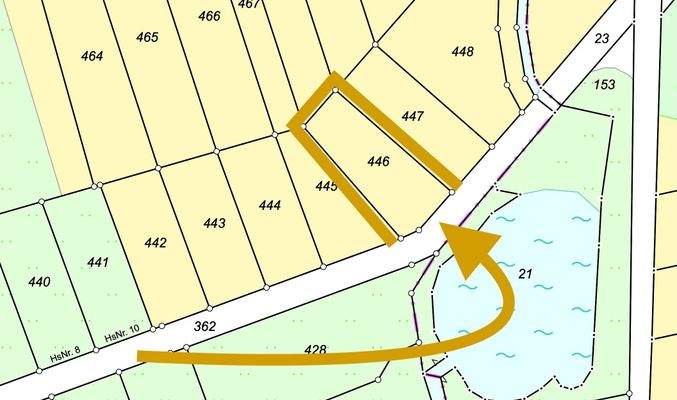 Auszug aus Flurkarte  (446)