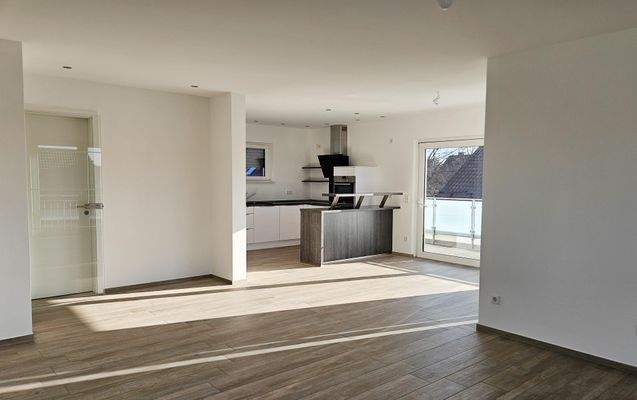 Blick vom Wohnbereich