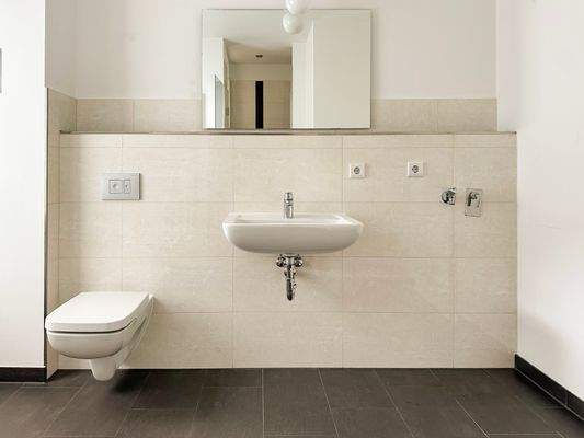 Bad mit Wachmaschinenanschluss