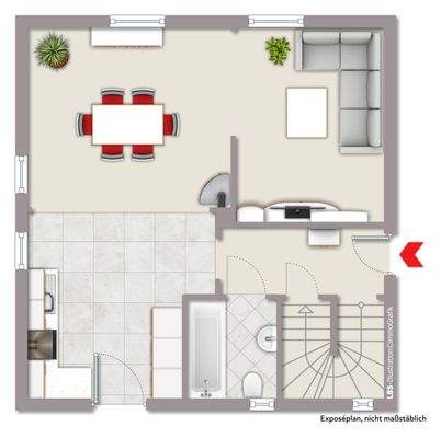 Grundriss Erdgeschoss