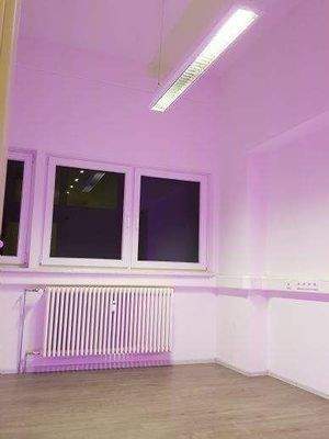 Büroraum 18qm, mit Beleuchtung/Kabelkanal