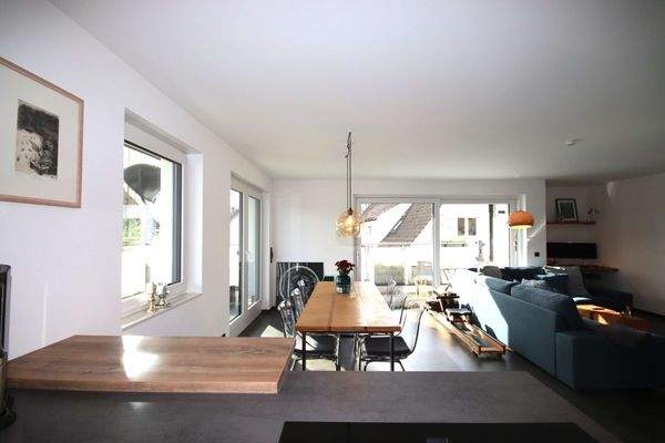 Küche und Essbereich