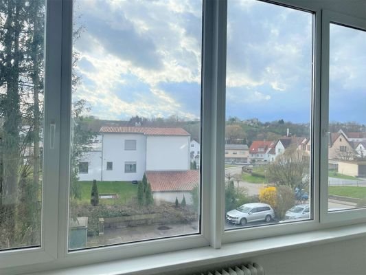 Blick aus dem Erdgeschoss