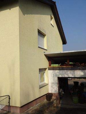 Ansicht Nord- Ost / Garage 