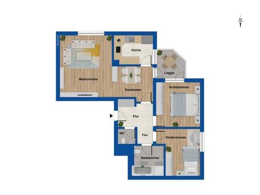 Grundriss - Erdgeschoss