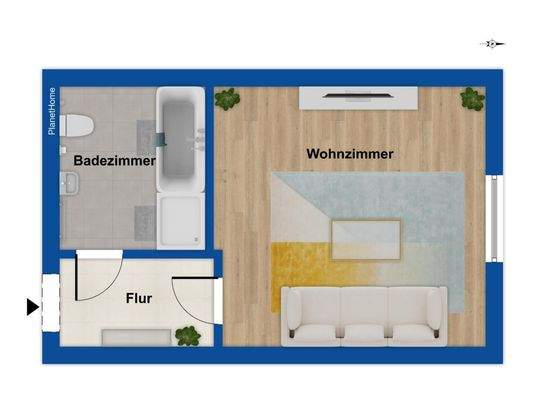 Grundriss Erdgeschoss