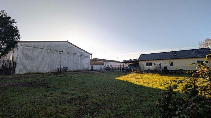 Blick gen Süd-West zum Birkenweg