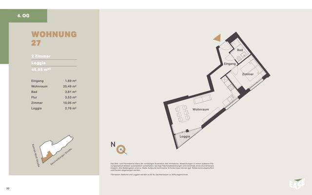 EASE - Grundriss WE27