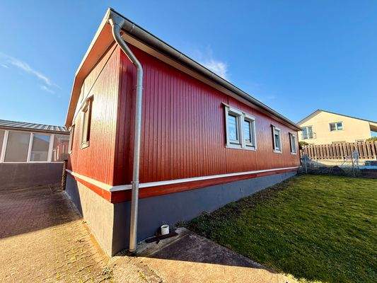 Seitenansicht Einfamilienhaus