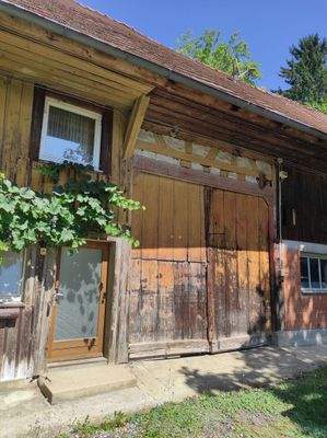 Außenansicht ehemalige Stallung