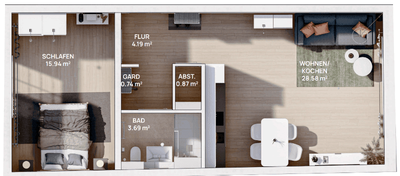 Einrichtungsbeispiel 2z