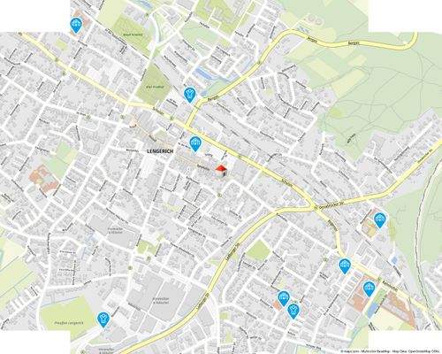 Geolyzer Kartenausschnitt