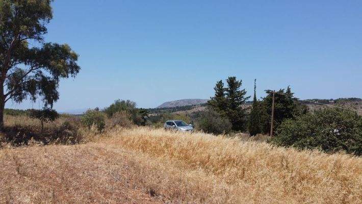 Kreta, Sellia im Apokoronos: Grundstück mit Meerblick in Sellia zu verkaufen