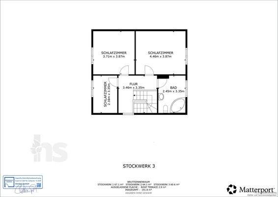 Grundriss - Obergeschoss