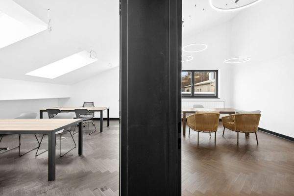 Blick in Beide separierten Büros