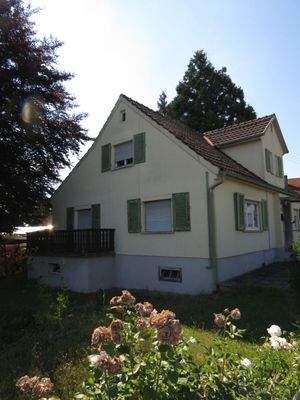 Balkon Seitenansicht