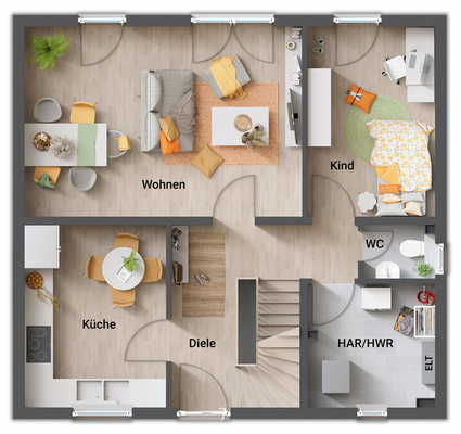 Grundriss-Einfamilienhaus-Flair-110-Erdgeschoss-zu