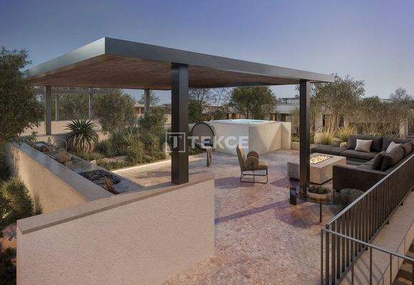 Apartments in a Complex with Private Beach in Gazimağusa