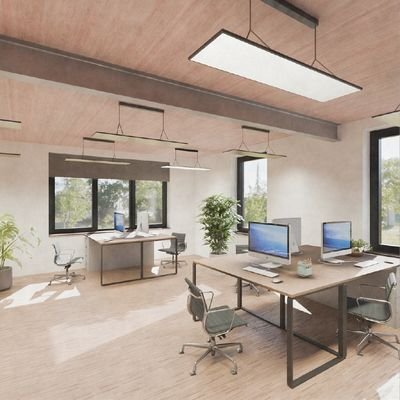 Visualisierung Büro