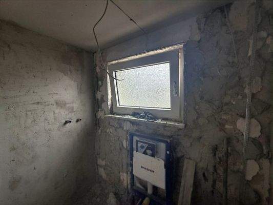 Tageslichtbad in Vorbereitung