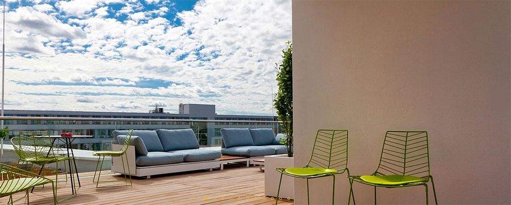 Allgemeine Dachterrasse