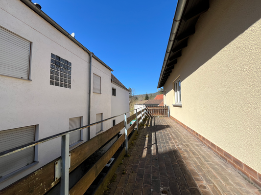 Balkon Wohnung 2 Hinterhaus 
