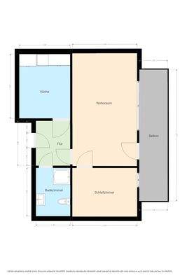 Grundriss-Skizze - 1 Stock