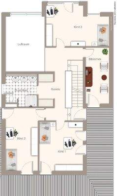 Grundriss Obergeschoss