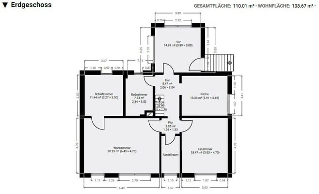 Grundriss Erdgeschoss