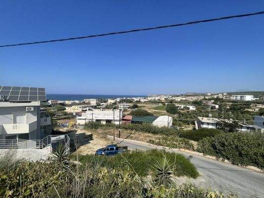 Kreta, Sfakaki: Grundstück mit herrlichem Meerblick zu verkaufen