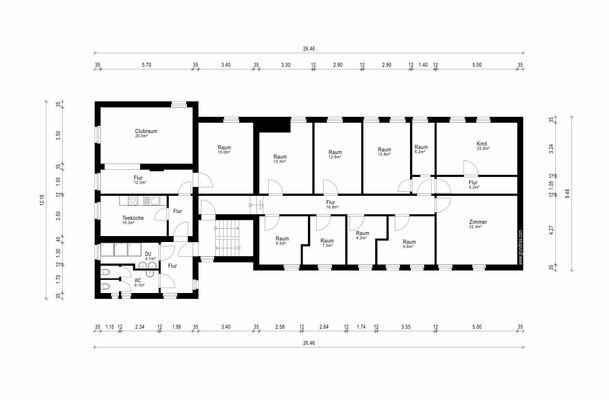Grundriss 1. OG