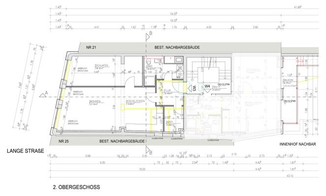 Grundriss WE 3