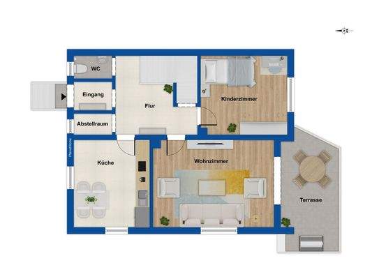 Grundriss Erdgeschoss