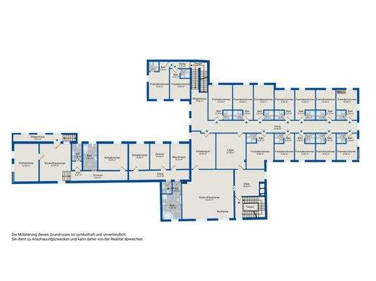 Grundriss Obergeschoss