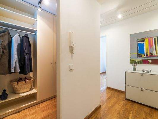 Eingang und Ankleide