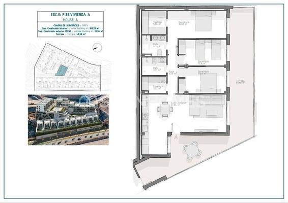 Real Estate in a Complex with a Pool in Águilas Murcia