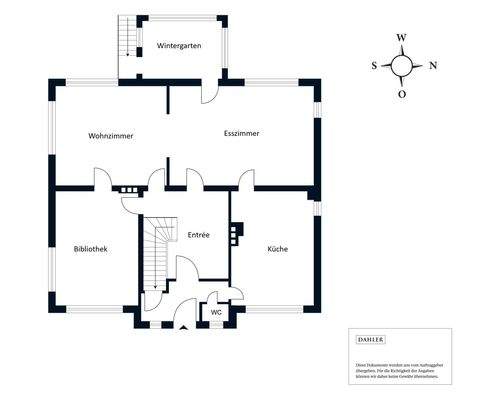Grundriss Erdgeschoss