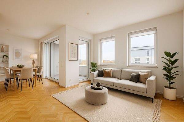 Visualisierung Wohn-/Essbereich