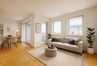 Visualisierung Wohn-/Essbereich