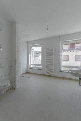 Tageslichtbad mit Doppelwaschbecken