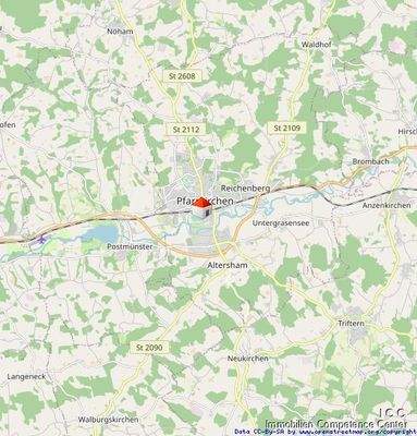 Lageplan Pfarrkirchen