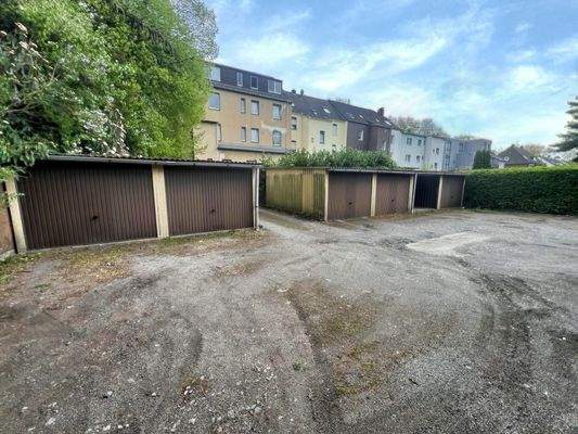 Garagenansicht 1. Reihe