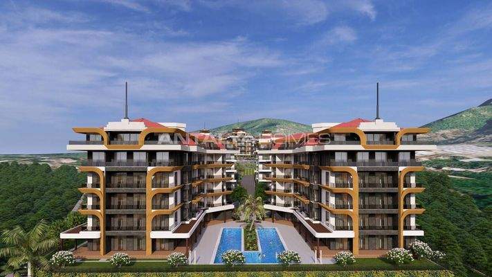 Well-Located Apartments with Unique Views in Alanya Kestel