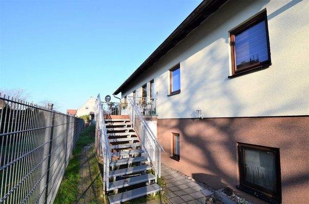 Eingang zum Wohnhaus