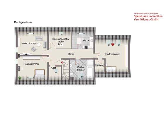 Grundriss Dachgeschoss