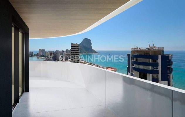 Sea View Flats Near Arenal-Bol Beach in Calpe
